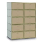 View 10 Door Rear Load Brass Guardian System